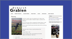 Desktop Screenshot of deborahgrabien.com